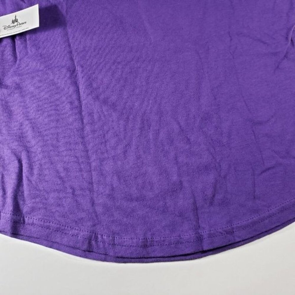 Disney Parks Grape Soda Tee Shirt Up Bottle Cap Pixar Knit Shirt Girls Blouse - Picture 6 of 8